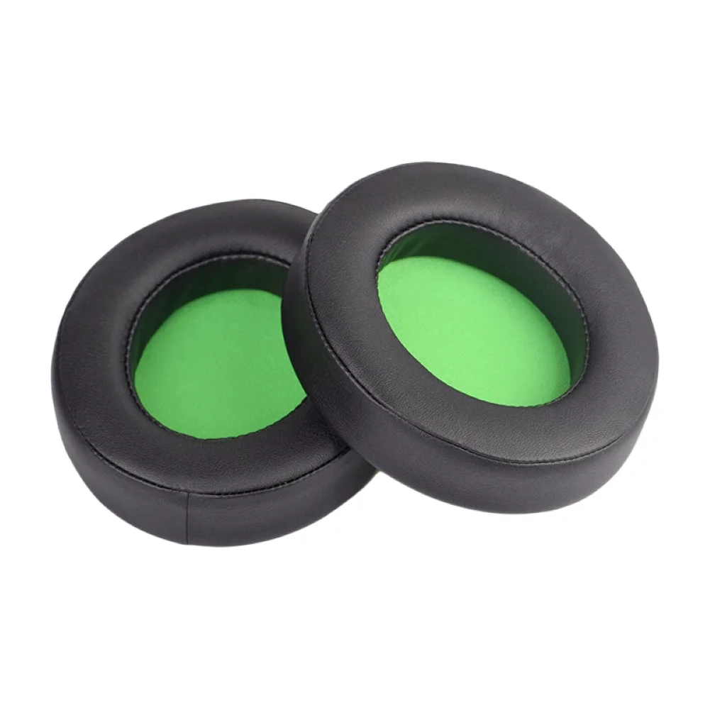 

EarPads For Razer-Kraken Pro V 2 Replacement Protein Leather & Memory Foam Gaming Headphone Oval Ear Cushion Earmuff oval