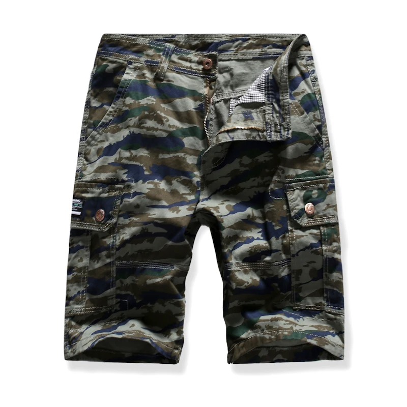 

Loldeal Summer New Style Men's Casual Shorts European and American-Style Popular Brand Washed