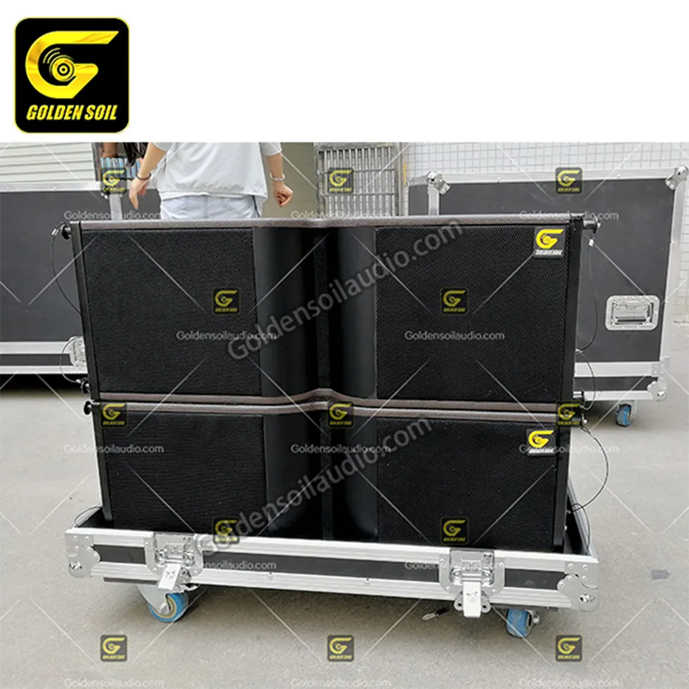 Двухдиапазонные динамики Goldensoil KR212 12-дюймовые объемного звучания для