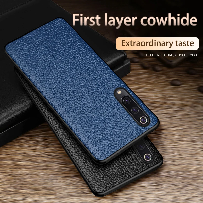 

Phone Case For Xiaomi Redmi Note 7 5 6 8 Pro 6A 7A For Mi 9 SE 9T 8 A1 A2 A3 Lite Mix 2S 3 Max 3 Y3 Poco F1 Litchi Texture Cover