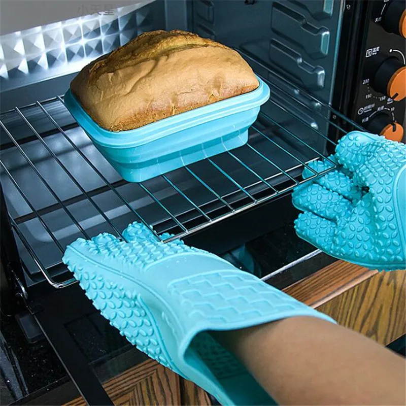 Складной силиконовый Ланч бокс красочный экологически чистый стандартный шкаф с