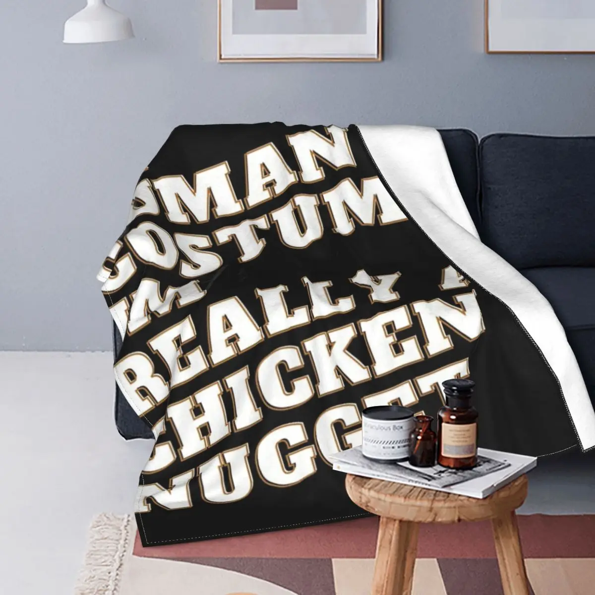 

Esta es mi disfraz humano, manta Im 4, para cama colcha a cuadros, Picnic, manta de muselina a cuadros