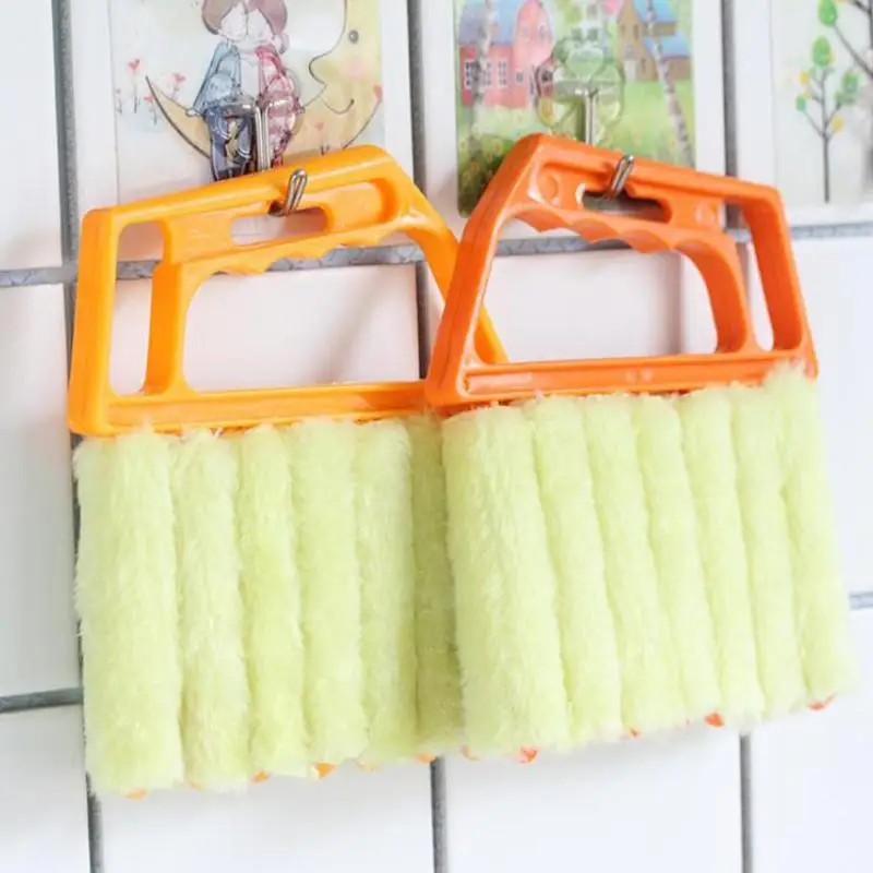 Useful Microfiber Window Cleaning Brush Air Conditioner Duster Cleaner with Washable Venetian Blind Clean | Дом и сад