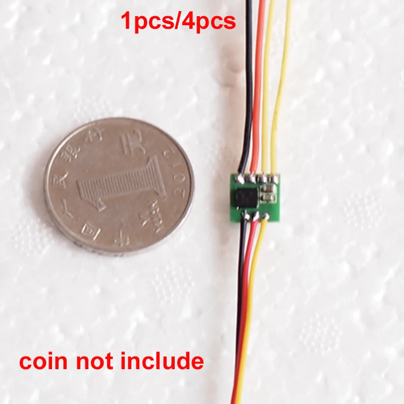 

1pcs/4pcs Ultralight Micro Mini Single Way Brushed 5A ESC 1S Lipo 3.7V-4.2V Electronic Speed Controller for RC Aircraft Control