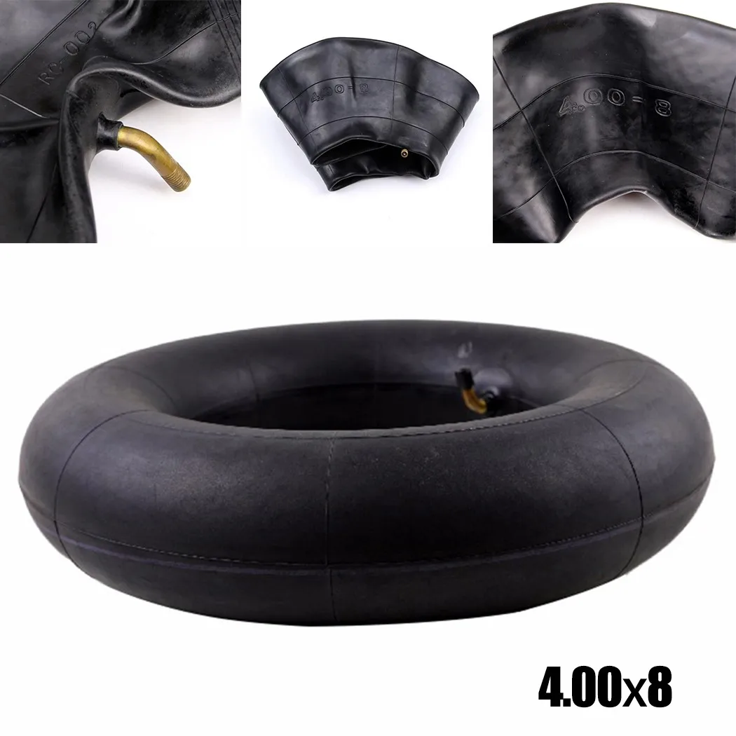 

4.00-8 Inner Tube Metal Valve Tire Natural Rubber Inner Tube, Suitable For Wheelbarrow And Wheelbarrow Trolley Tires