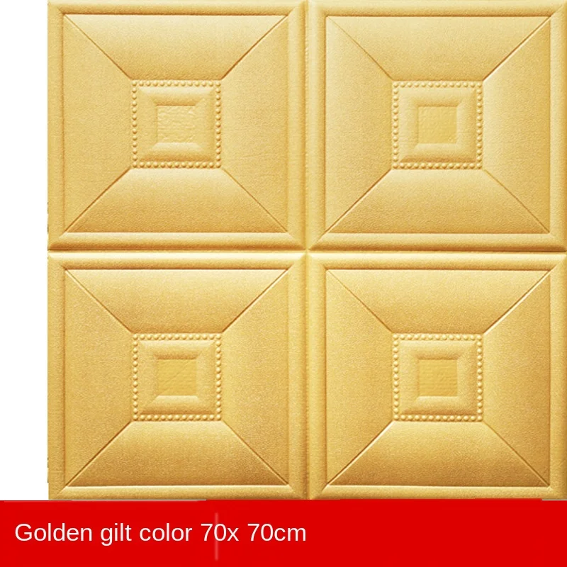 Настенные водонепроницаемые 3D наклейки самоклеящиеся обои из пены