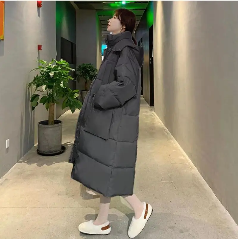 2020 New Winter Cotton Coat Women Warm Thicken Jacket Coat Womens Hooded Cotton-padded Overcoat Woman Long Winter Jackets CL760