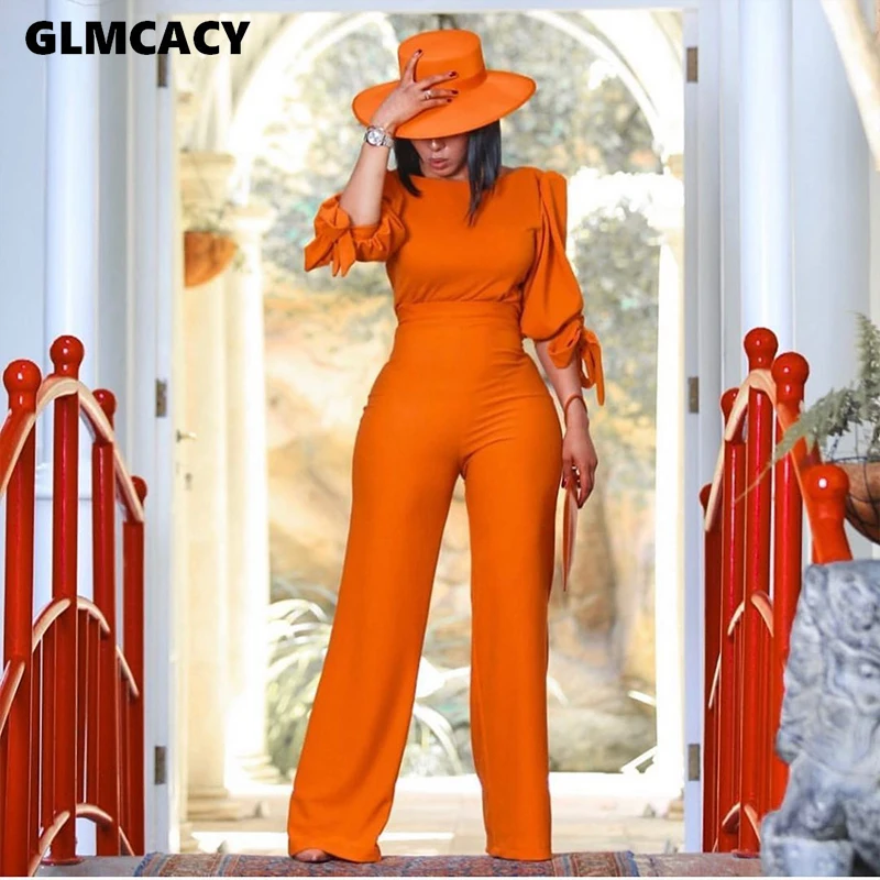 Женские комплекты из двух предметов блузка с длинным рукавом и облегающие брюки