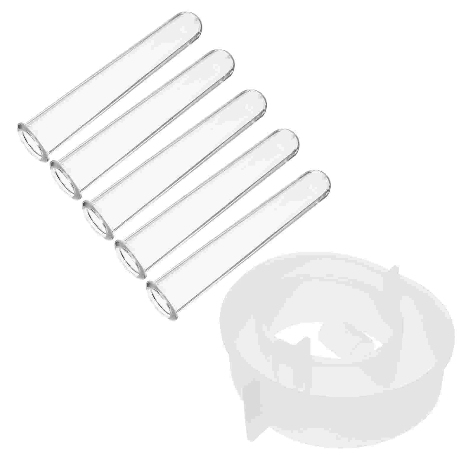 

7PCS Vase Silicone Mold Reusable Crafts DIY Mold Flexible Vase Making Mold