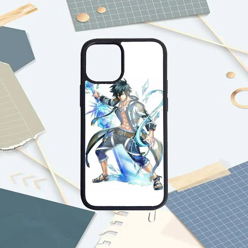 

Fairy Tail Erza Natsu Gajeel Phone Case PC for iPhone 11 12 pro XS MAX 8 7 6 6S Plus X 5S SE 2020 XR