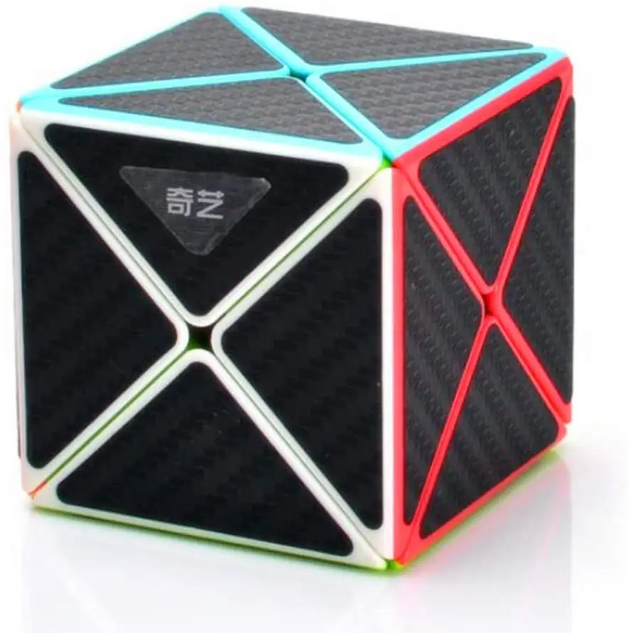 Cuber Speed Phantom X Dino Ske с черными наклейками из углеродного волокна магический куб без