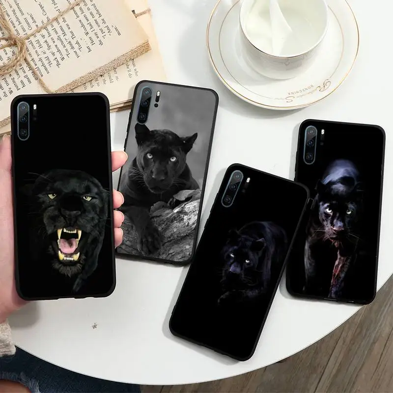 

Cheetah Panther horror animal Phone Case For Huawei honor Mate P 10 20 30 40 i 9 8 pro x Lite smart 2019 nova 5t