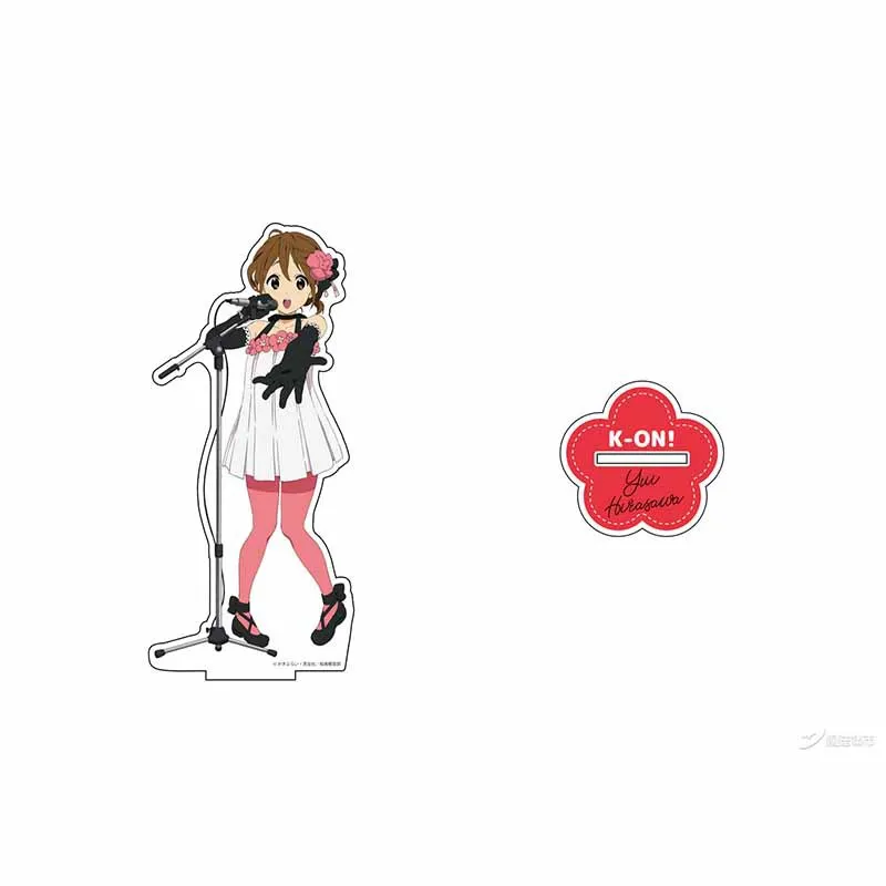 Cartoon K-ON!! Double Sided Acrylic Stand Ornaments Anime Cosplay Accessories Hot Pajamas School Uniform Fans Collection Props | Украшения