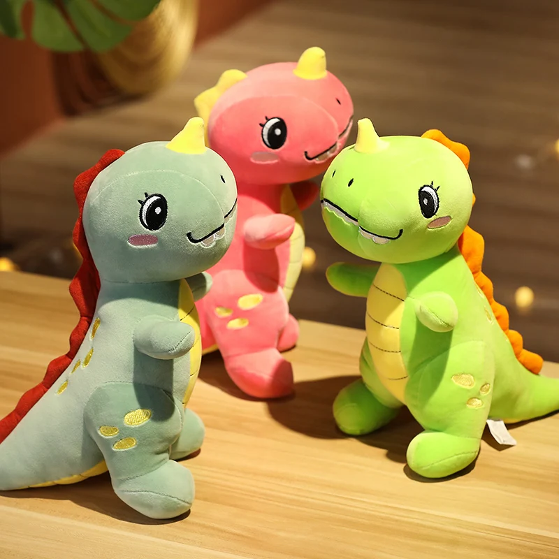 

45/55/75cm Super Soft Lovely Dinosaur Plush Doll Cartoon Stuffed Animal Toys For Kids Baby Hug Doll Sleep Pillow Home Decor