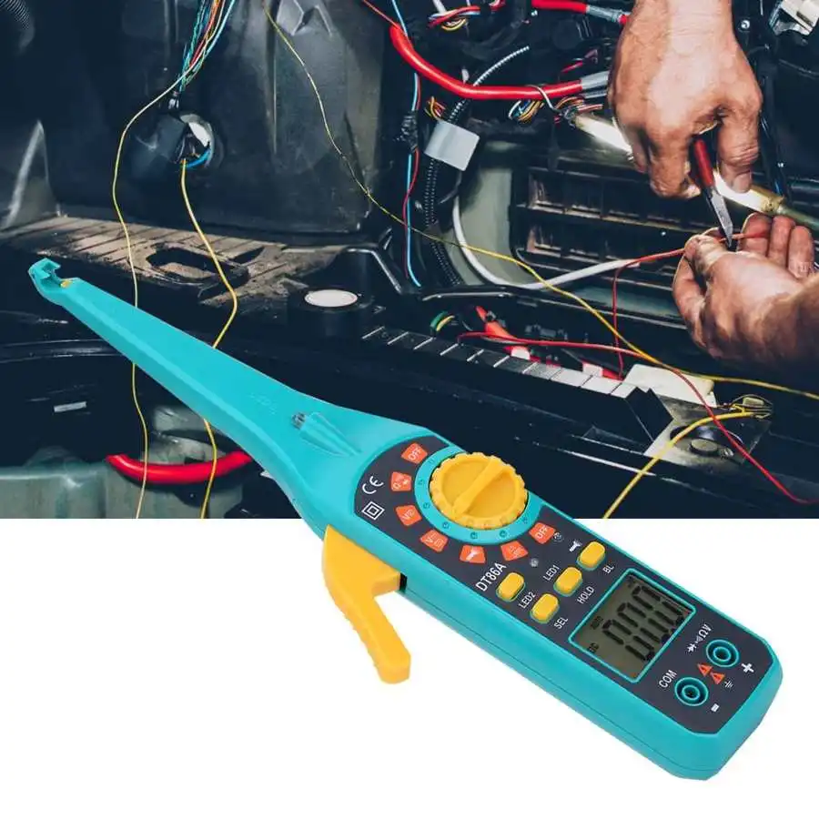 

Circuit Tester DT86A Automobile Battery Voltage Tester Multi Function Car Circuit Detecting Instrument voltage meter
