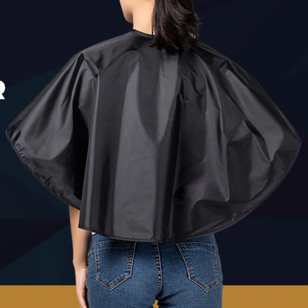 

1PC Polyester Taffeta Hairdressing Cape Waterproof Barber Shoulder Pads Practical Hair Dyeing Haircut Apron Hairdressing Tool Su