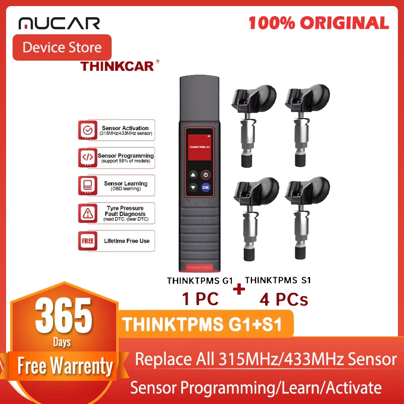 Датчик TPMS G1 S1 315 МГц 433 инструменты для ремонта и диагностики давления в шинах