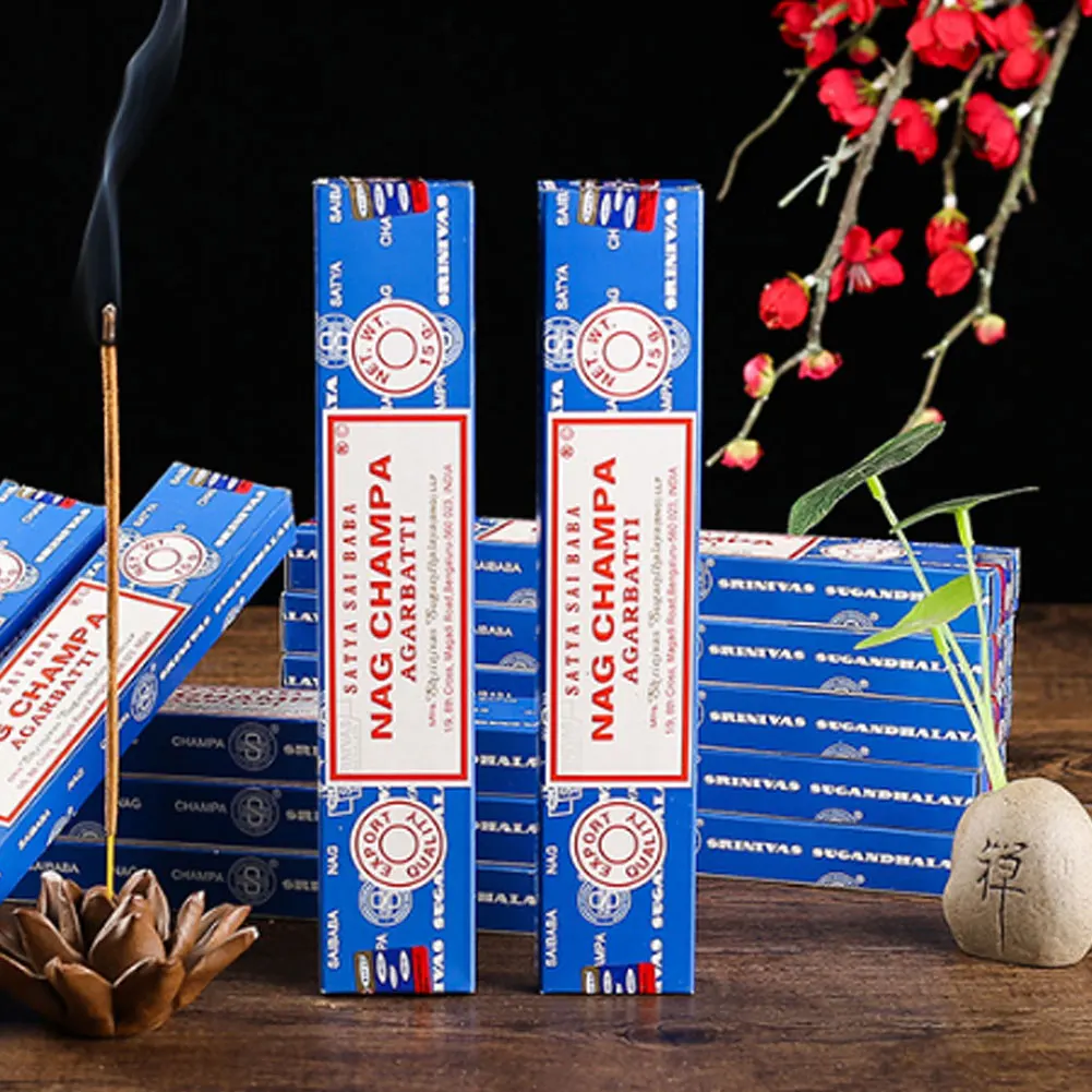 

12Bag Handmade Aromatherapy Stick Portable Household Aromatherapy Incense Stick Meditation Incenses Gift For Women