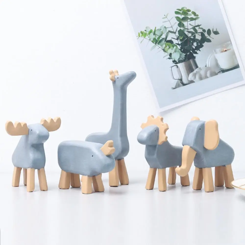 

Display Mold Cartoon Animal Design Decoration Ornament Home Car Decor Miniature for Desktop