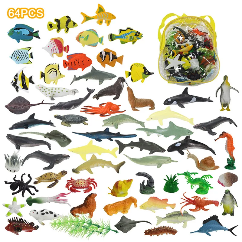 Детская имитация фермы модель животного из ПВХ морская жизнь динозавра Кит