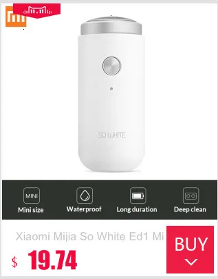 Xiaomi Smate турбинная Бритва Электрический мужской перезаряжаемый нож для бороды мини-Студенческая Xiaomi Электрическая Бритва удобная чистка