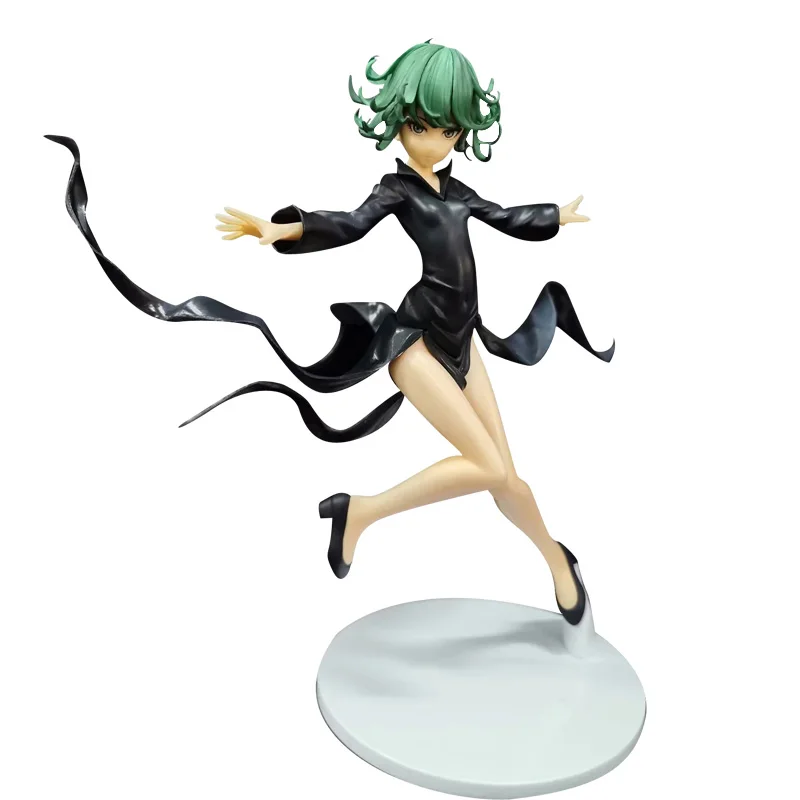 

23cm Japan FREEing ONE PUNCH-MAN Terrible Tornado PVC Action Figure Toy Anime Sexy Girl Figurines gift T30