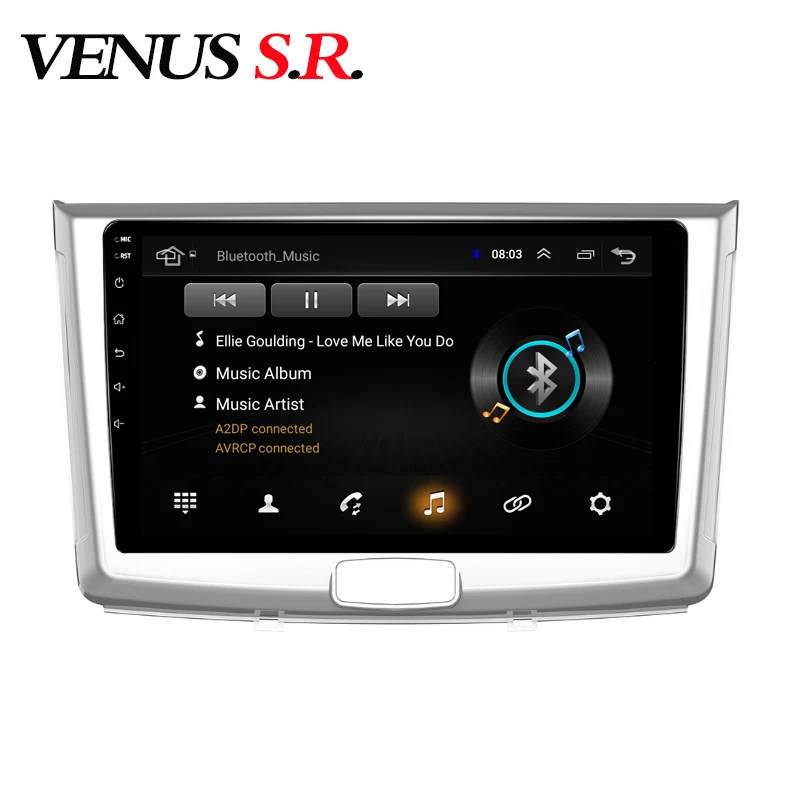 Автомобильный DVD-плеер VenusSR на Android 8 1 с GPS-навигацией мультимедийный
