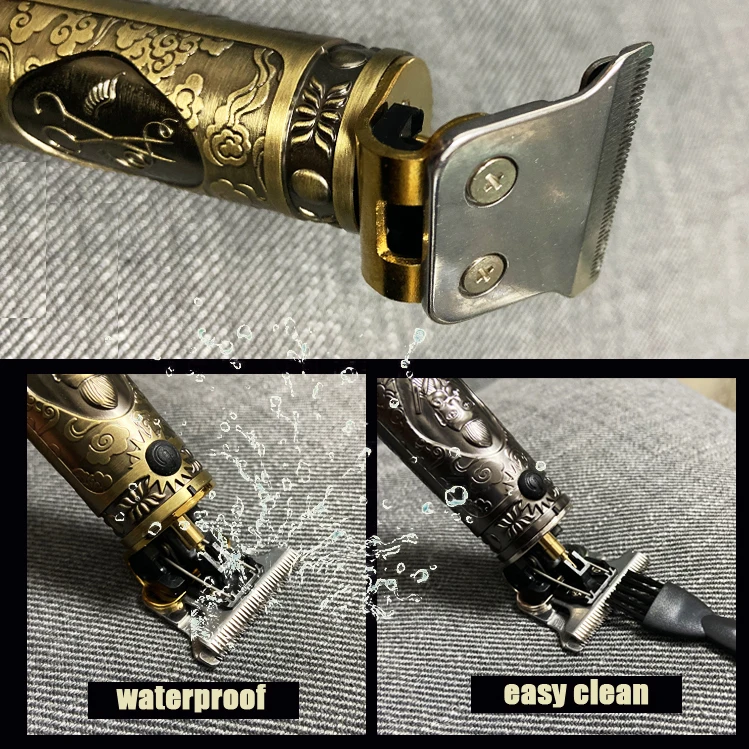 

Hair Trimmer Barber Hair Clipper Cordless Hair Cutting Machine Beard Trimmer Shaving Machine Wireless Electric