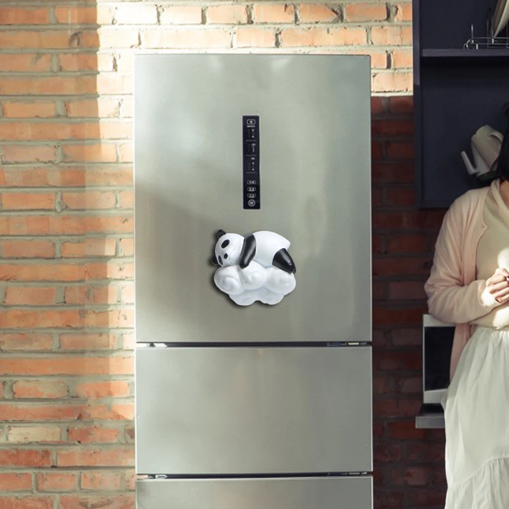 Наклейка на холодильник в виде панды | Дом и сад