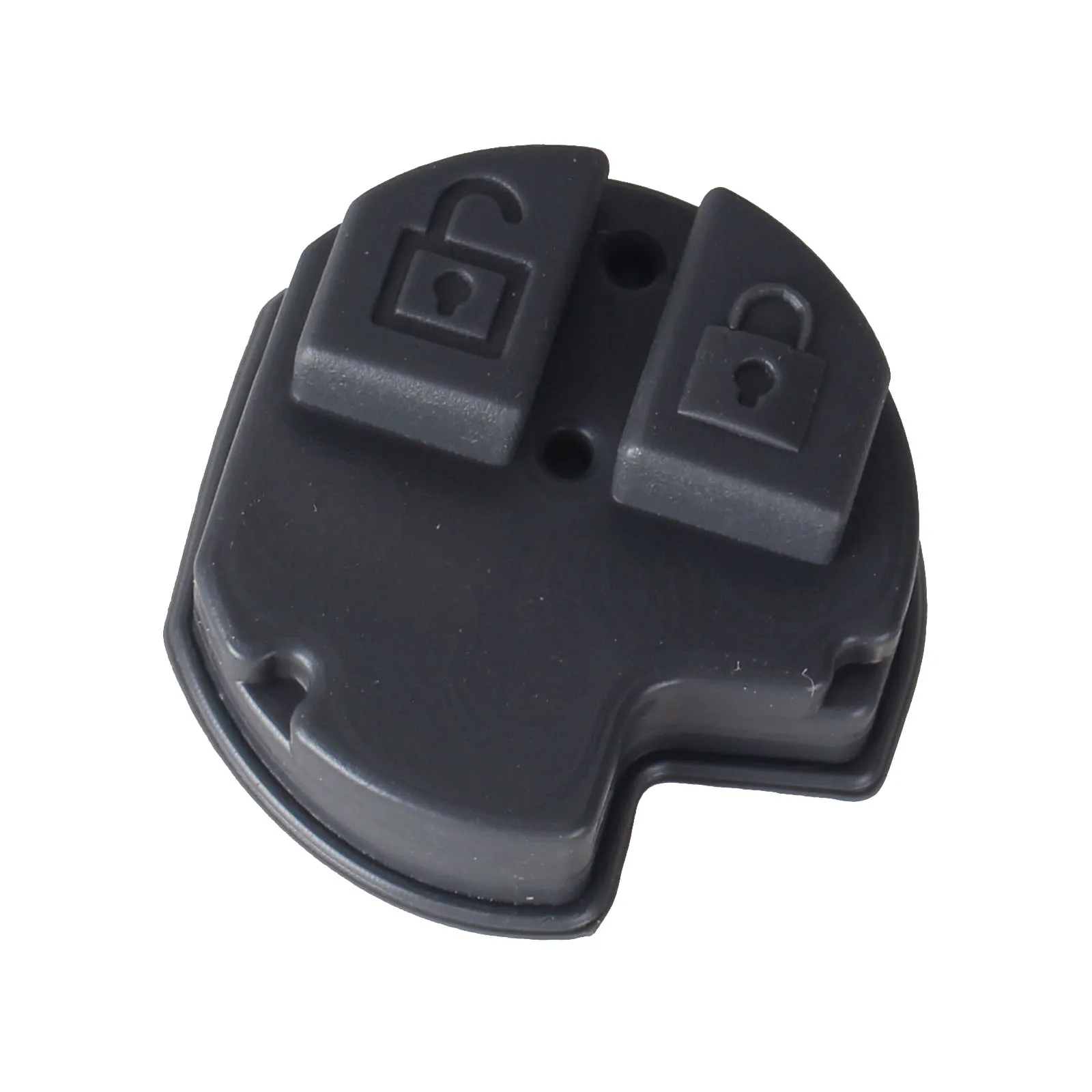 Button Pad KEYYOU 2 кнопки чехол для дистанционного ключа от машины FOB корпус FOB для Suzuki grand vitara SWIFT HU133R лезвие резиновый кнопочный коврик - Количество кнопок: Button Pad