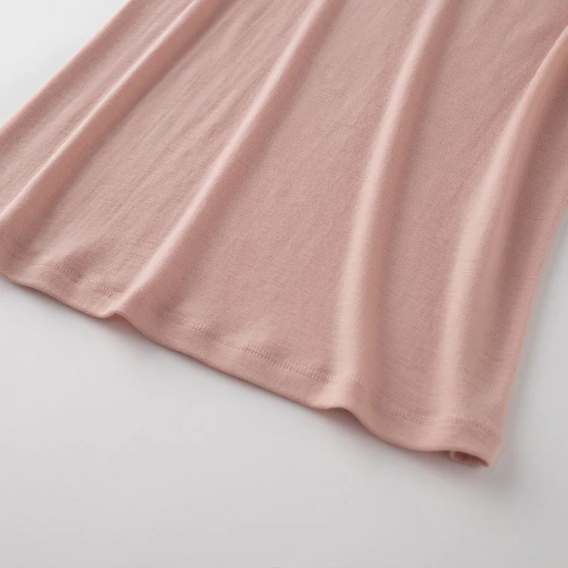 Свитер с круглым вырезом из мериносовой шерсти 100% женский осенне-зимний свитер