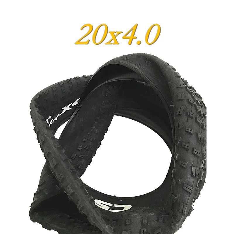 20Inch Snow Bike tire 20x4.0 ATV tyre beach bike city fat Electric Bicycle tires inner tube 100-406 Fat Tire ebike | Спорт и