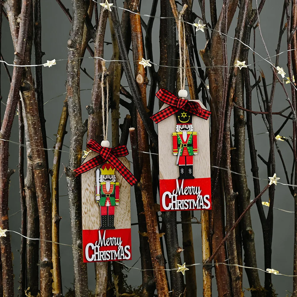 Грецкий орех солдат деревянная подвеска деревянные подвесные рождественские