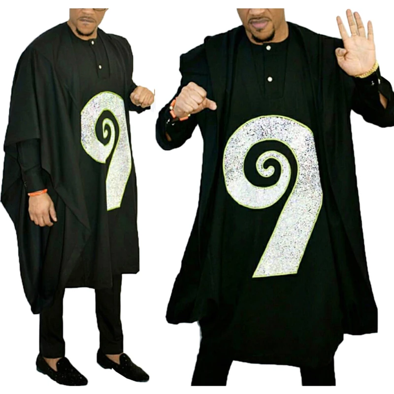 H &amp D 2020 африканская Дашики мужская одежда женское платье рубашка брюки 3 шт