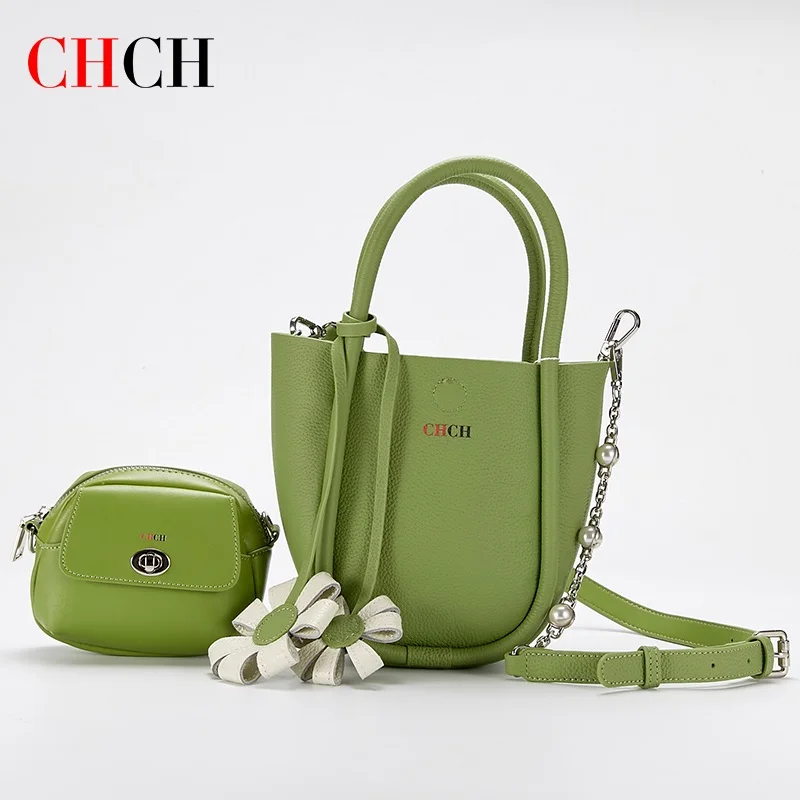 

CHCH Luxury Handbag High Quality Casual Elegant Bucket Bags Women Bags Ladies Shoulder Crossbody Bag