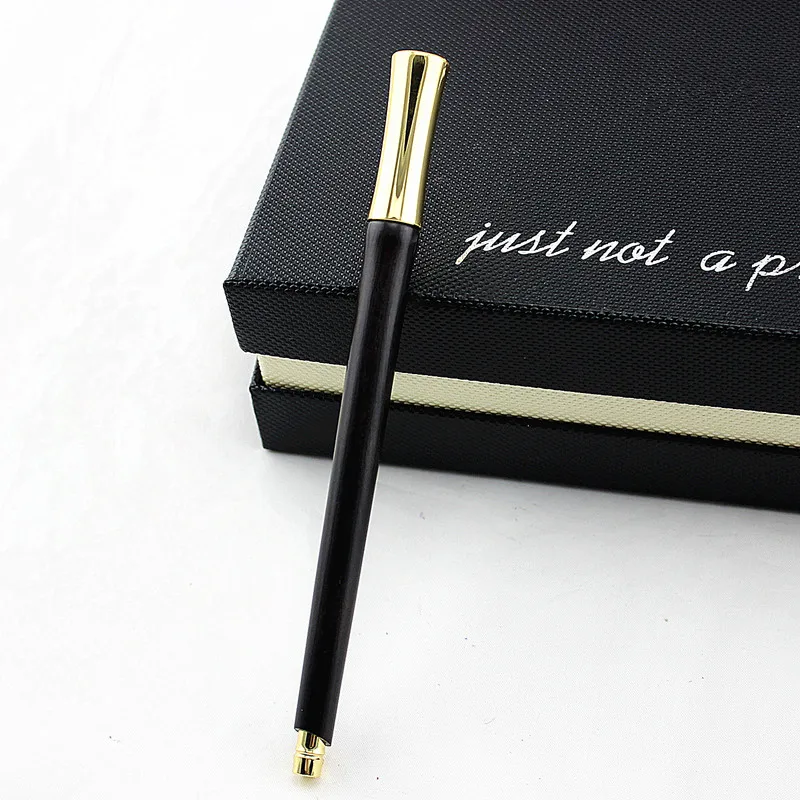 Роскошная металлическая + деревянная шариковая ручка для офиса | Канцтовары и