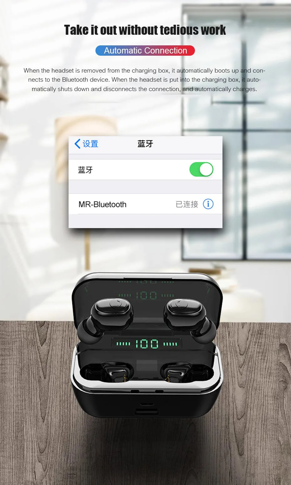 Наушники Bluetooth для samsung Galaxy S10 Lite 5G S10e S9 S8 Plus Note 10 9 8 Беспроводные Наушники-капельки с зарядным устройством+ микрофон