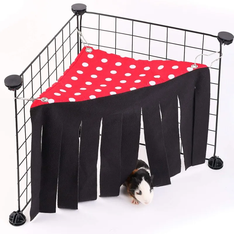 Домик для домашних животных хомяк кисточки домик палатка с кисточками угловая