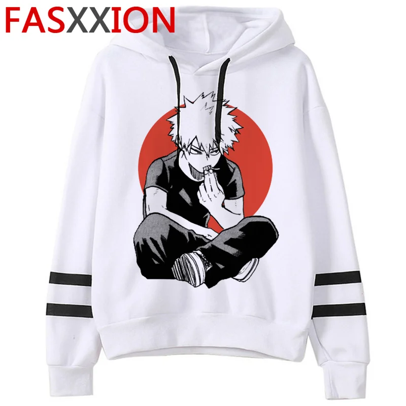 

My Hero Academia Todoroki Bakugo Boku No Hero Academia hoodies female anime printed harajuku female hoody anime