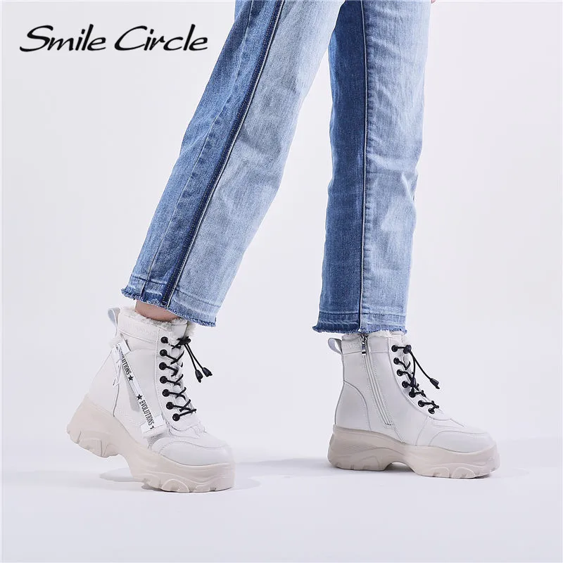 белые кеды полуботинки на платформе повседневная модная и удобная обувь с