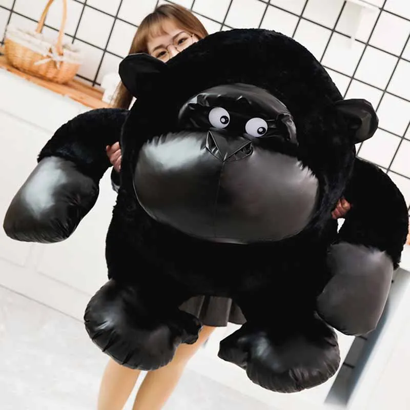 

40/80 см, плюшевые игрушки, реальная жизнь, монстр, king kong, большие подушки орангутана, роскошное наполнение, украшение для дома