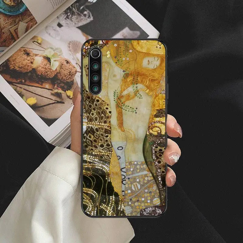 

Gustav Klimt Art kiss Phone Case For honor 7apro 8 9 10 20 8c 7c x lite play pro hrt-lxit ru Cover Fundas Coque