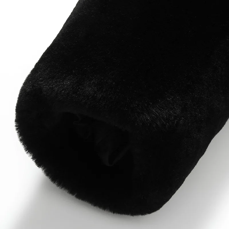 

Wool coat men's new fur coat mink lapel fur coat warm mink coat men
