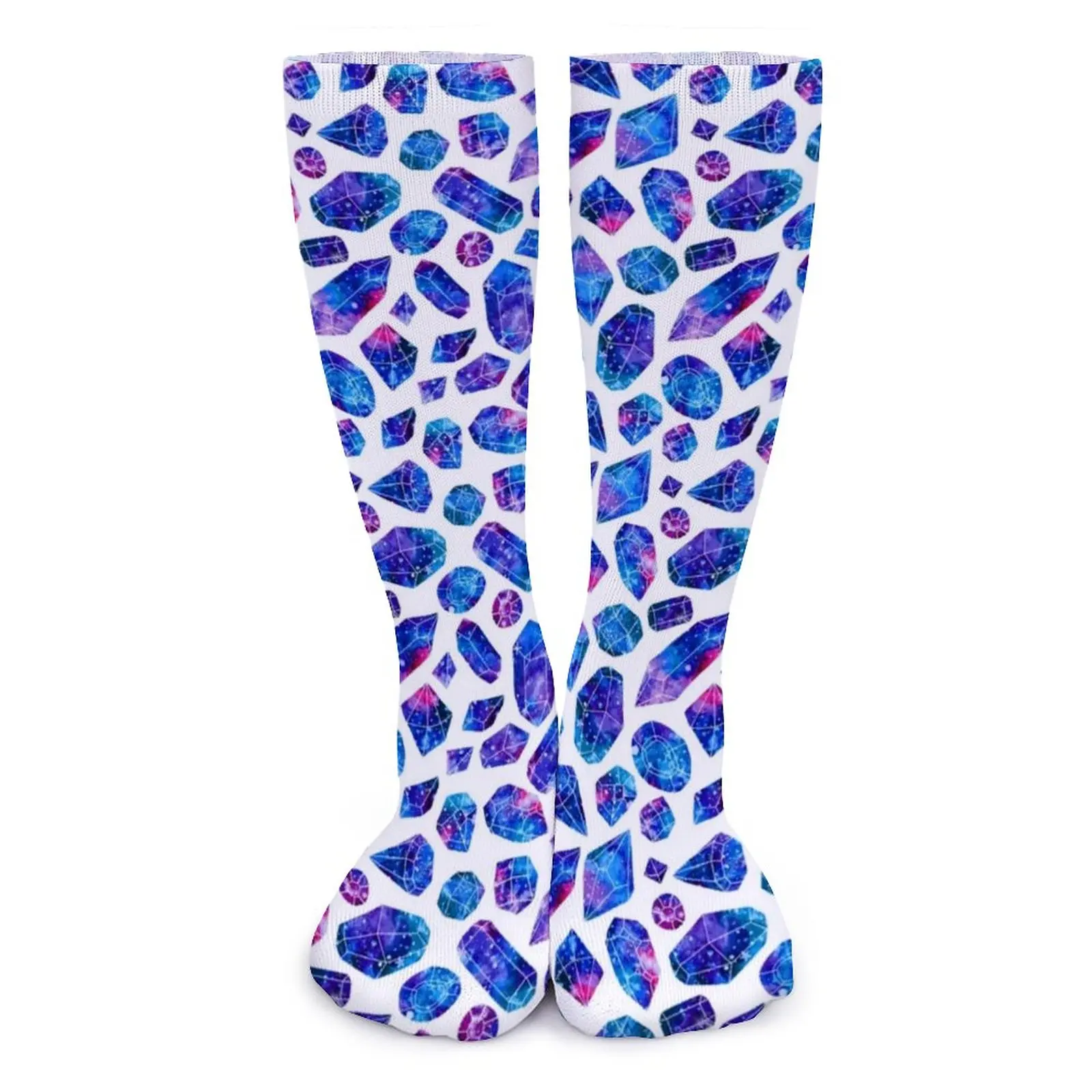 

Space Socks Non Skid Aesthetic Stockings Schoolgirl Large Chemical Fiber Work Drawings Socks