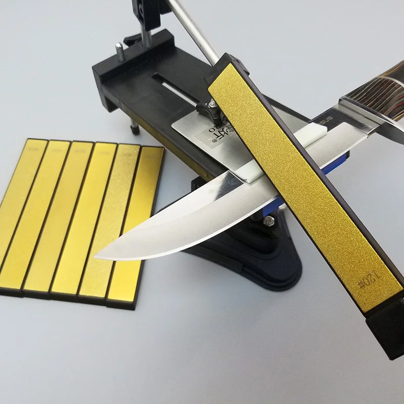 120-1200 зернистый Золотой Новое поступление Алмазная заточка каменный нож точилка