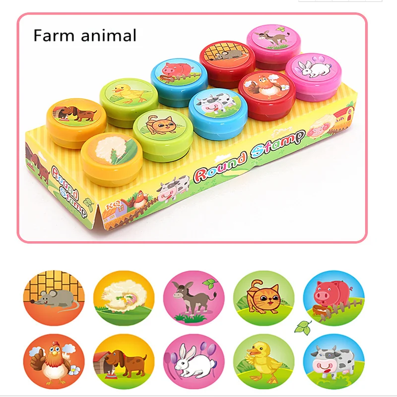 Круглый Многоцветный 10 шт. с милой пандой ребенка для скрапбукинга &quotсделай