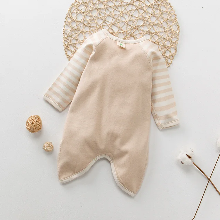 Детские комбинезоны из органического хлопка милая Одежда для новорожденных