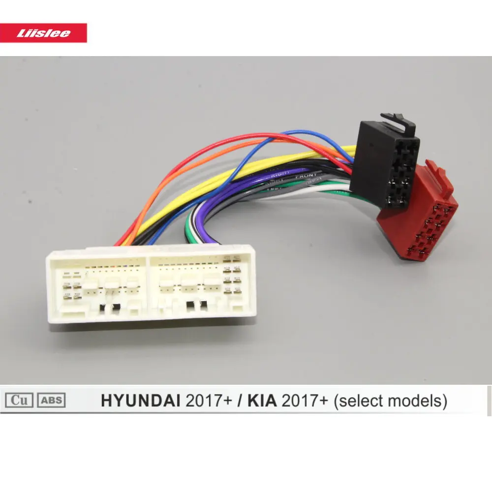 DIN ISO Жгут адаптер для KIA Cadenza/K7/Ceed/Forte 2017-2020 автомобильный завод радио 81 штырь