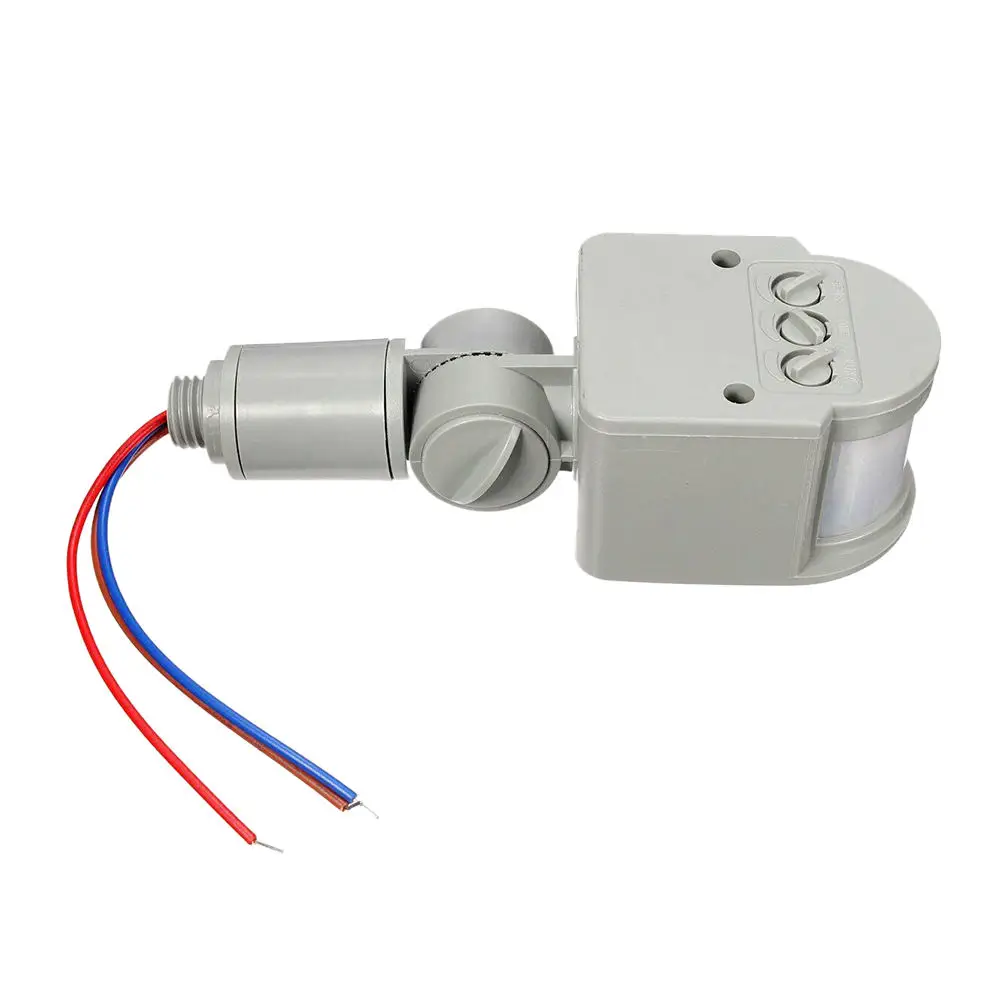 180 градусов светодиодный инфракрасный PIR датчик движения Детектор настенный