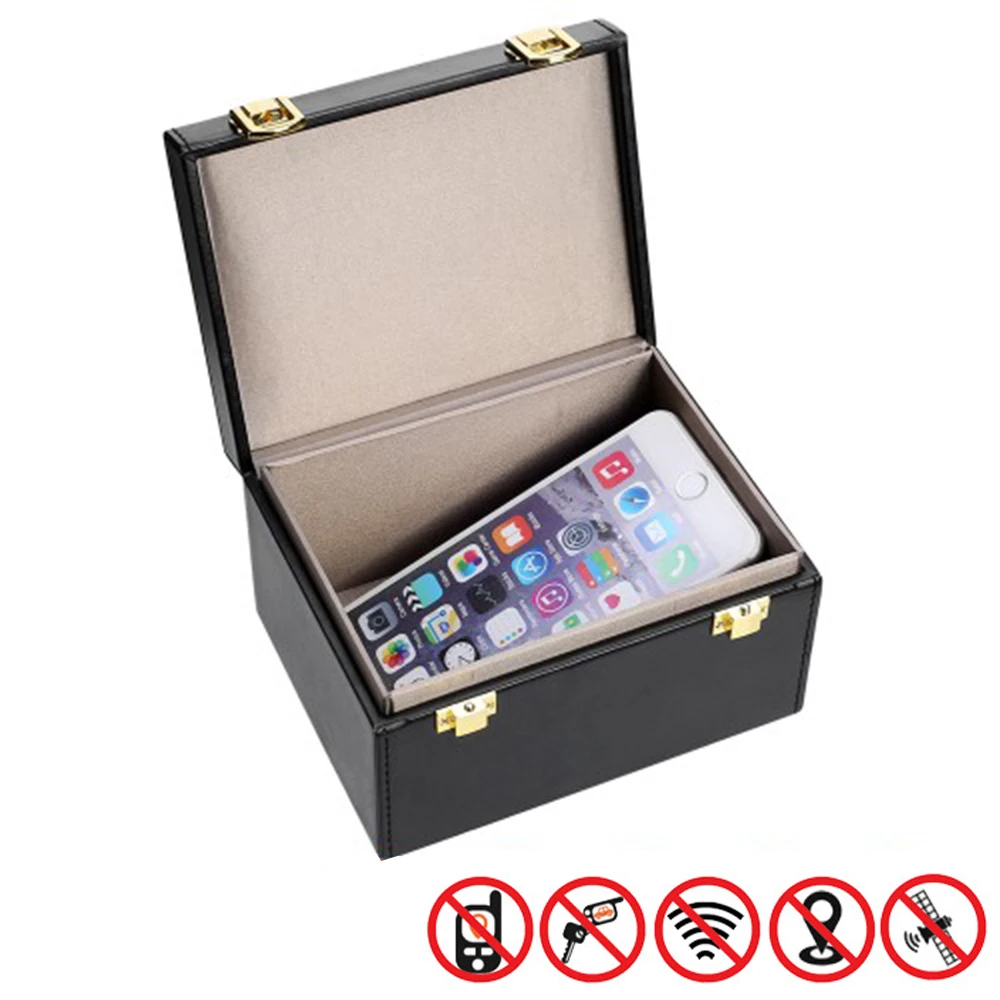 Faraday коробка блокировщик сигнала для автомобильных ключей Fob телефоны карты